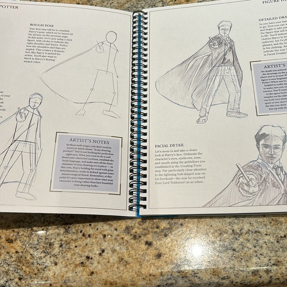 How to Draw - Harry Potter Book with Sketchpad - Picture 4 of 7